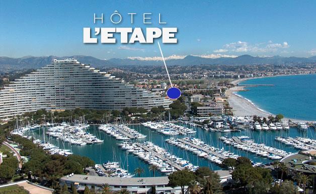 Hotel L'Etape Villeneuve-Loubet Exterior foto
